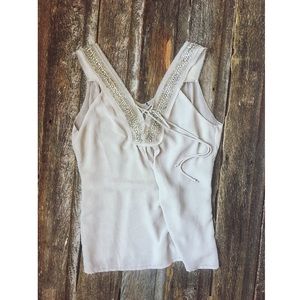 BKE Boutique, Size M- Jeweled Tank